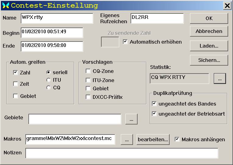 Einstellungen